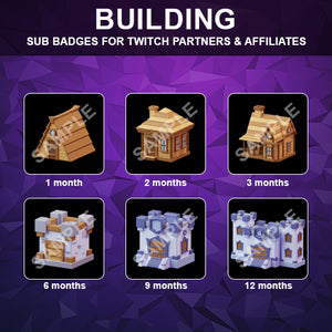 Building Twitch Sub Badges