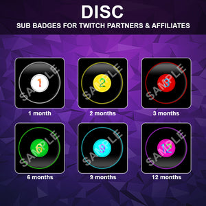 Disc Twitch Sub Badges