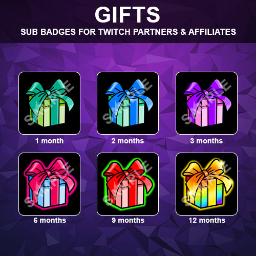 Gifts Twitch Sub Badges