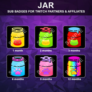 Jar Twitch Sub Badges