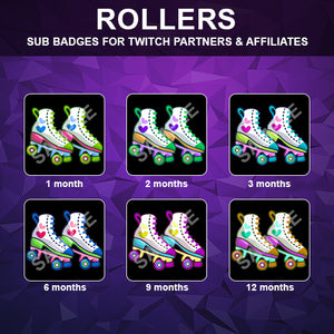 Rollers Twitch Sub Badges
