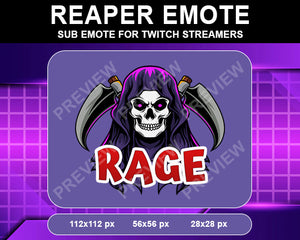 Reaper Twitch Sub Emote