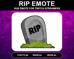 RIP Twitch Sub Emote - streamintro.com